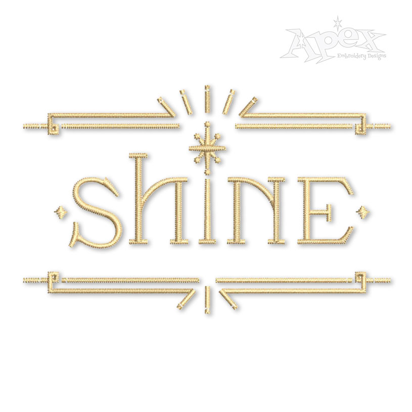 Shine Wordart