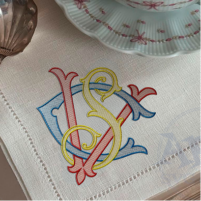 Embroidery Interlocking