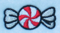 Peppermint Candy embroidery design
